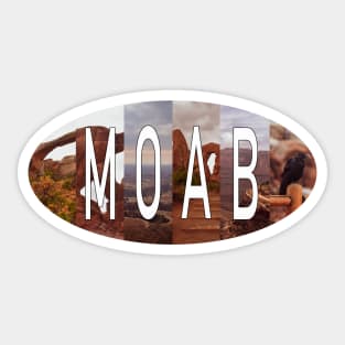 Moab Utah Sticker